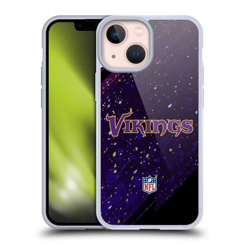 NFL Minnesota Vikings Logo Blur Soft Gel Case for Apple iPhone 13 Mini NFL Minnesota Vikings Logo Blur Soft Gel Case for Apple iPhone 13 Mini
