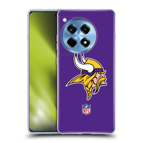 NFL Minnesota Vikings Logo Plain Soft Gel Case for OPPO OnePlus Ace 3 5G