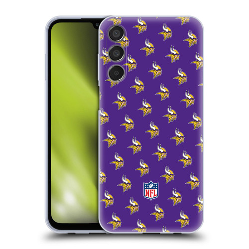 NFL Minnesota Vikings Artwork Patterns Soft Gel Case for Samsung Galaxy M15/F15 5G