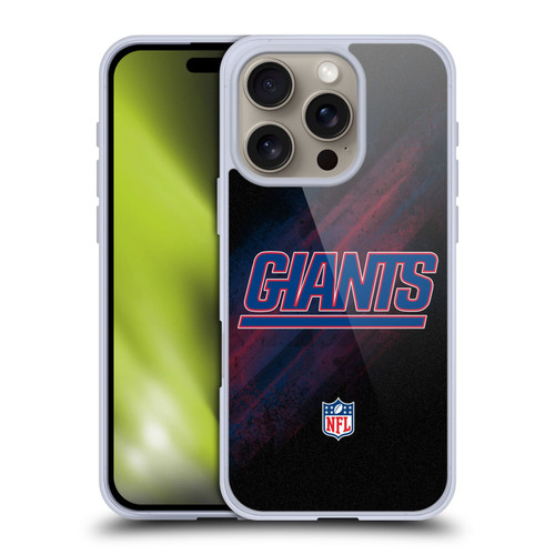 NFL New York Giants Logo Blur Soft Gel Case for Apple iPhone 16 Pro NFL New York Giants Logo Blur Soft Gel Case for Apple iPhone 16 Pro