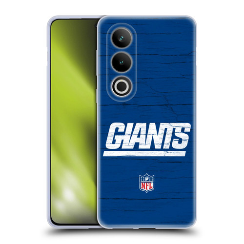 NFL New York Giants Logo Distressed Look Soft Gel Case for OPPO OnePlus Ace 3V 5G