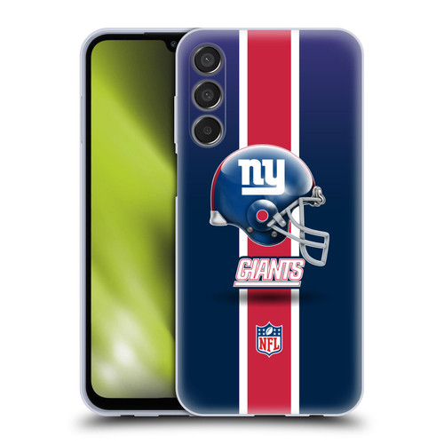 NFL New York Giants Logo Helmet Soft Gel Case for Samsung Galaxy M15/F15 5G