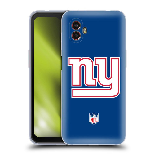 NFL New York Giants Logo Plain Soft Gel Case for Samsung Galaxy Xcover6 Pro/Pro2