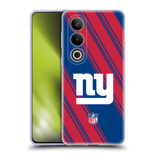 NFL New York Giants Artwork Stripes Soft Gel Case for OPPO OnePlus Ace 3V 5G