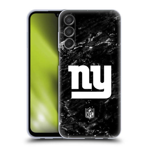 NFL New York Giants Artwork Marble Soft Gel Case for Samsung Galaxy M15/F15 5G