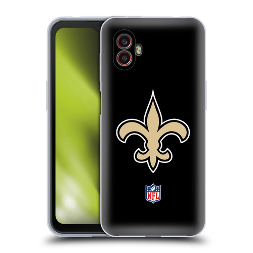 NFL New Orleans Saints Logo Plain Soft Gel Case for Samsung Galaxy Xcover6 Pro/Pro2