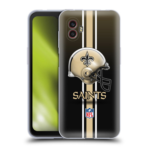 NFL New Orleans Saints Logo Helmet Soft Gel Case for Samsung Galaxy Xcover6 Pro/Pro2