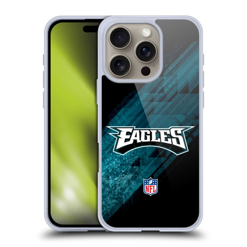NFL Philadelphia Eagles Logo Blur Soft Gel Case for Apple iPhone 16 Pro NFL Philadelphia Eagles Logo Blur Soft Gel Case for Apple iPhone 16 Pro