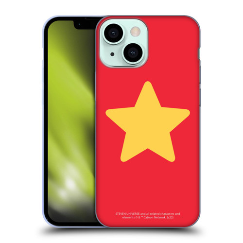 Steven Universe Graphics Logo Soft Gel Case for Apple iPhone 13 Mini