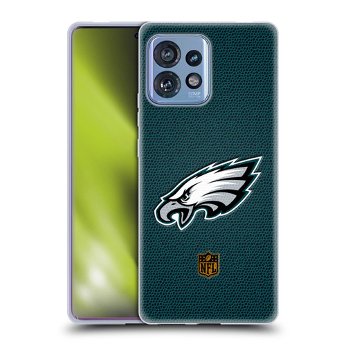 NFL Philadelphia Eagles Logo Football Soft Gel Case for Motorola Moto Edge 40 Pro
