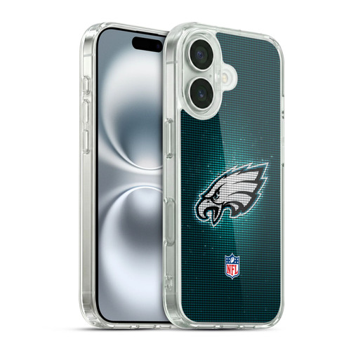 NFL Philadelphia Eagles Artwork LED Soft Gel Case for Apple iPhone 16