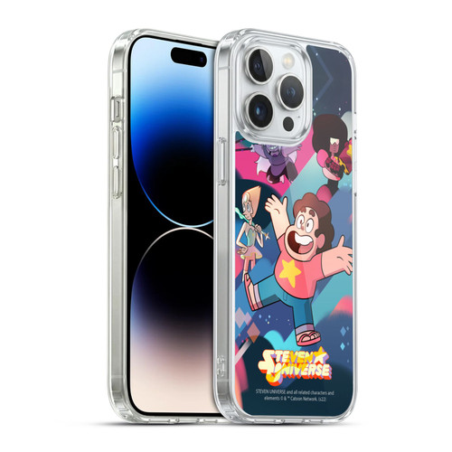 Steven Universe Graphics Characters Soft Gel Case for Apple iPhone 14 Pro Max & MagSafe