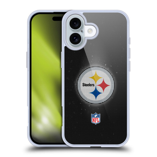 NFL Pittsburgh Steelers Artwork LED Soft Gel Case for Apple iPhone 16