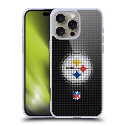 NFL Pittsburgh Steelers Artwork LED Soft Gel Case for Apple iPhone 16 Pro Max