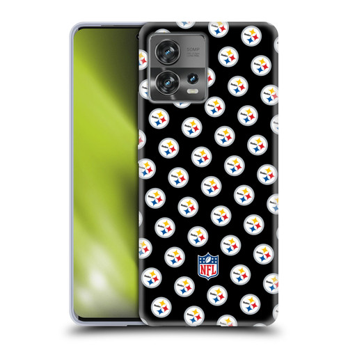 NFL Pittsburgh Steelers Artwork Patterns Soft Gel Case for Motorola Moto Edge 30 Fusion