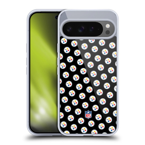 NFL Pittsburgh Steelers Artwork Patterns Soft Gel Case for Google Pixel 9 Pro XL