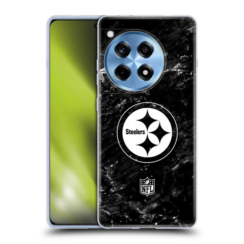 NFL Pittsburgh Steelers Artwork Marble Soft Gel Case for OPPO OnePlus Ace 3 5G