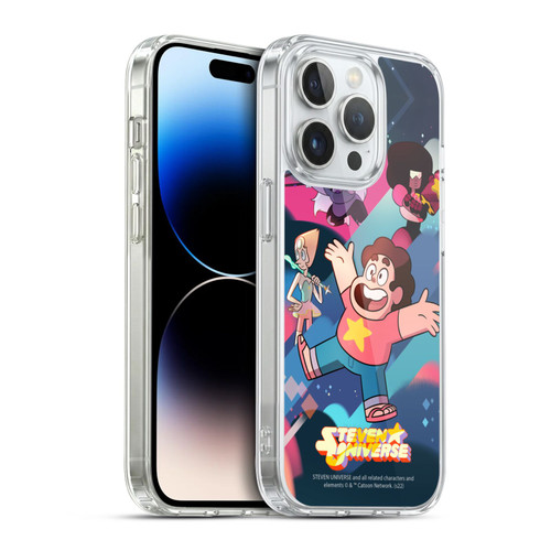 Steven Universe Graphics Characters Soft Gel Case for Apple iPhone 14 Pro & MagSafe