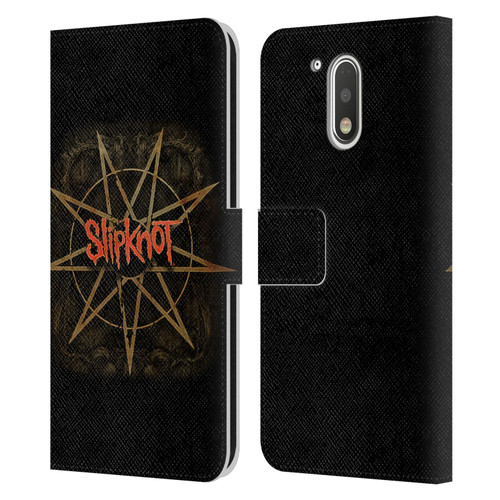 Slipknot Key Art Crest Leather Book Wallet Case Cover For Motorola Moto G41