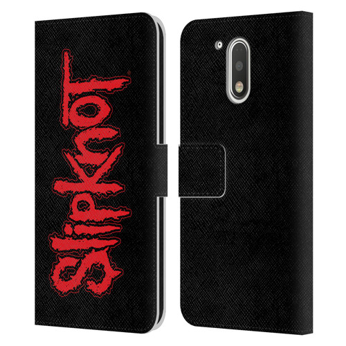 Slipknot Key Art Text Leather Book Wallet Case Cover For Motorola Moto G41