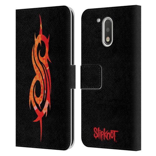 Slipknot Key Art Tribal Leather Book Wallet Case Cover For Motorola Moto G41