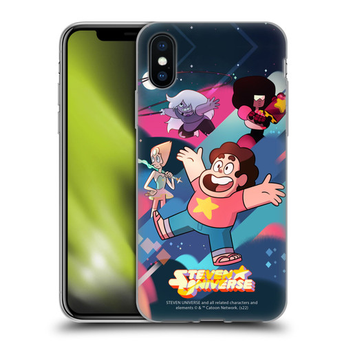 Steven Universe Graphics Characters Soft Gel Case for Apple iPhone X / iPhone XS