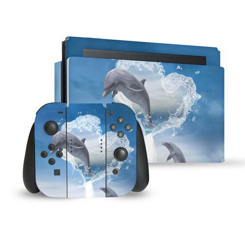 Simone Gatterwe Art Mix Lovers Vinyl Sticker Skin Decal Cover for Nintendo Switch Bundle