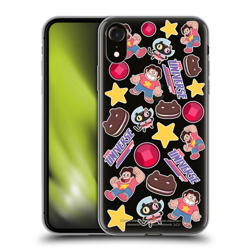 Steven Universe Graphics Icons Soft Gel Case for Apple iPhone XR