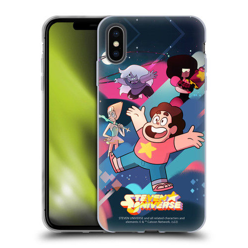 Steven Universe Graphics Characters Soft Gel Case for Apple iPhone XS Max