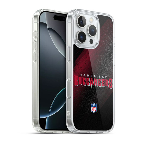 NFL Tampa Bay Buccaneers Logo Blur Soft Gel Case for Apple iPhone 16 Pro & MagSafe