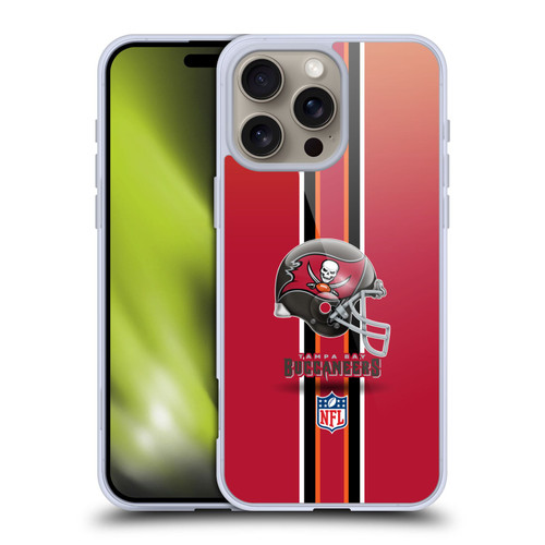NFL Tampa Bay Buccaneers Logo Helmet Soft Gel Case for Apple iPhone 16 Pro Max NFL Tampa Bay Buccaneers Logo Helmet Soft Gel Case for Apple iPhone 16 Pro Max
