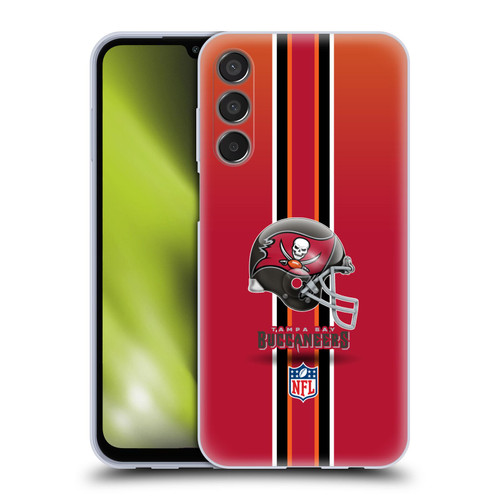 NFL Tampa Bay Buccaneers Logo Helmet Soft Gel Case for Samsung Galaxy M15/F15 5G