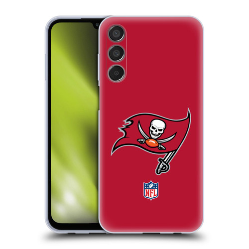 NFL Tampa Bay Buccaneers Logo Plain Soft Gel Case for Samsung Galaxy M15/F15 5G