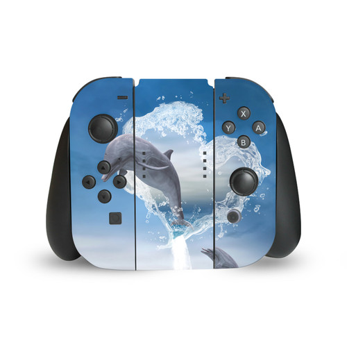 Simone Gatterwe Art Mix Lovers Vinyl Sticker Skin Decal Cover for Nintendo Switch Joy Controller