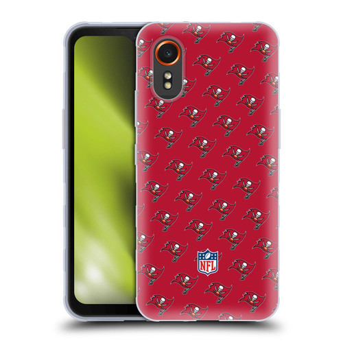 NFL Tampa Bay Buccaneers Artwork Patterns Soft Gel Case for Samsung Galaxy Xcover7 5G