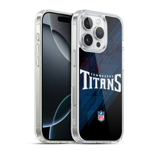 NFL Tennessee Titans Logo Blur Soft Gel Case for Apple iPhone 16 Pro & MagSafe