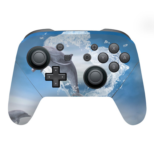 Simone Gatterwe Art Mix Lovers Vinyl Sticker Skin Decal Cover for Nintendo Switch Pro Controller