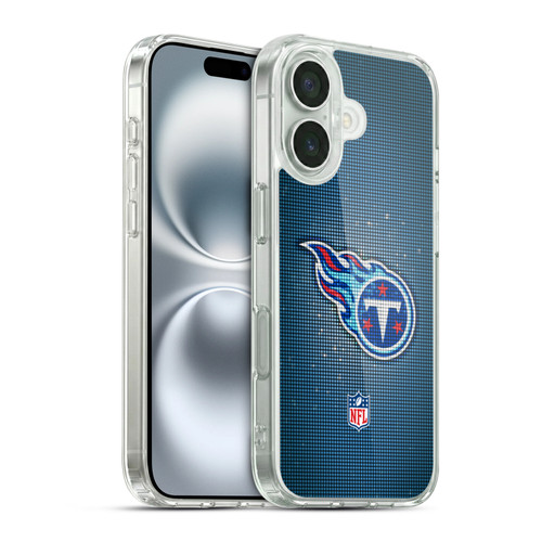 NFL Tennessee Titans Artwork LED Soft Gel Case for Apple iPhone 16 & MagSafe
