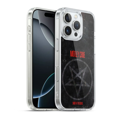 Motley Crue Albums SATD Star Soft Gel Case for Apple iPhone 16 Pro & MagSafe
