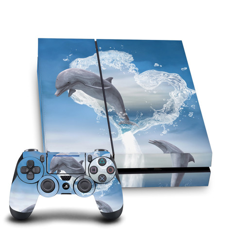 Simone Gatterwe Art Mix Lovers Vinyl Sticker Skin Decal Cover for Sony PS4 Console & Controller