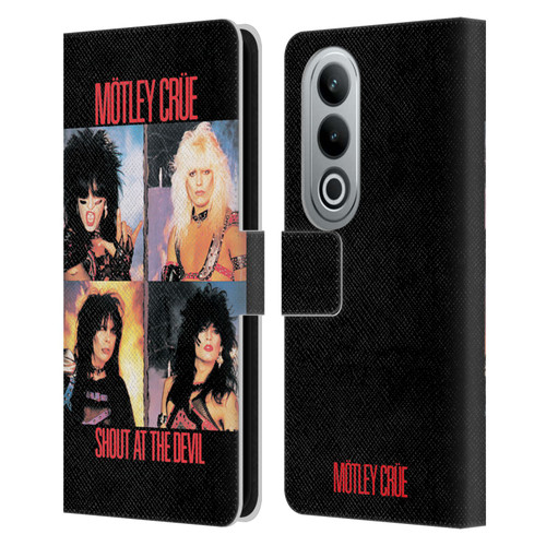 Motley Crue Albums Shout At The Devil Leather Book Wallet Case Cover For OPPO OnePlus Ace 3V 5G