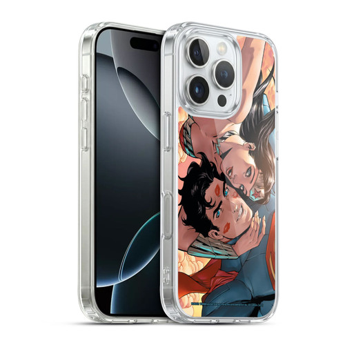 Wonder Woman DC Comics Comic Book Cover Superman #11 Soft Gel Case for Apple iPhone 16 Pro