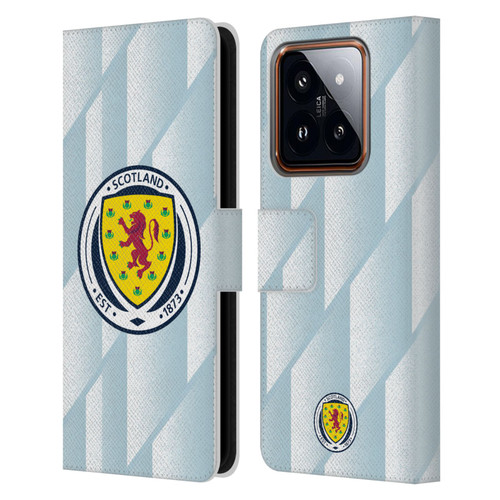 Scotland National Football Team Kits 2020-2021 Away Leather Book Wallet Case Cover For Xiaomi 14
