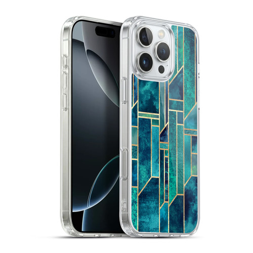 Elisabeth Fredriksson Geometric Design And Pattern Blue Skies Soft Gel Case for Apple iPhone 16 Pro Max & MagSafe