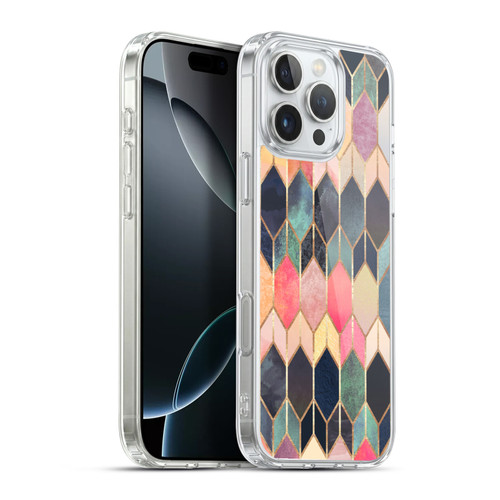 Elisabeth Fredriksson Geometric Design And Pattern Colourful Stained Glass Soft Gel Case for Apple iPhone 16 Pro Max & MagSafe