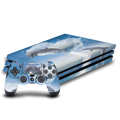 Simone Gatterwe Art Mix Lovers Vinyl Sticker Skin Decal Cover for Sony PS4 Pro Bundle
