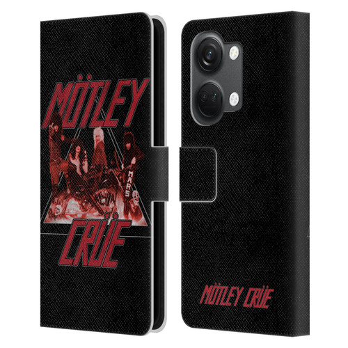 Motley Crue Key Art Too Fast Leather Book Wallet Case Cover For OnePlus Nord 3 5G