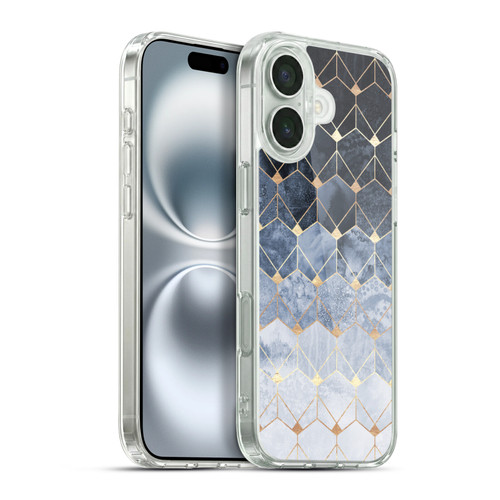 Elisabeth Fredriksson Sparkles Hexagons And Diamonds Soft Gel Case for Apple iPhone 16 Plus & MagSafe