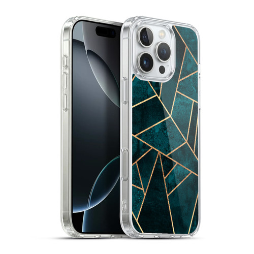Elisabeth Fredriksson Sparkles Deep Teal Stone Soft Gel Case for Apple iPhone 16 Pro Max & MagSafe