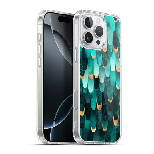 Elisabeth Fredriksson Sparkles Turquoise Soft Gel Case for Apple iPhone 16 Pro Max & MagSafe